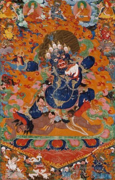 ヤマンタカ チベット仏教死神の破壊者 Oil Paintings